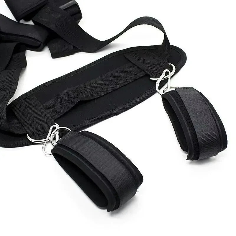 Couple Bondage Game Velcro Bed Sensual Restraints Gear Sexual Position Fixing Strap Escape-Proof BDSM Bondage Kit for Beginners