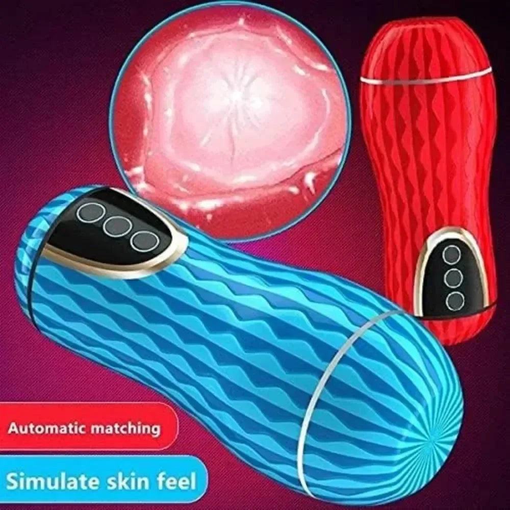 Men Prostate Massage Sex Toy for Men 5D Soft Silicone Simulated Real Vagina Masturbator Cup Adult Sexy Sex Toys