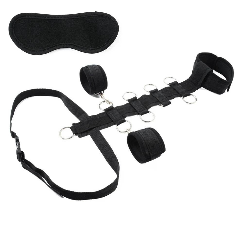 SM Bdsm Handcuffs Fetish Bdsm Kit Bondage Restraint Gag Tape Rope Collar Adult Sextoy Cosplay Erotic Sex Toys for Couple Women