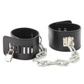Hard Metal Chain Handcuffs Slave BDSM Wrist & Ankle Bondage Cuff Restraints Locking Shackles Erotic Products Sex Toys For Couple