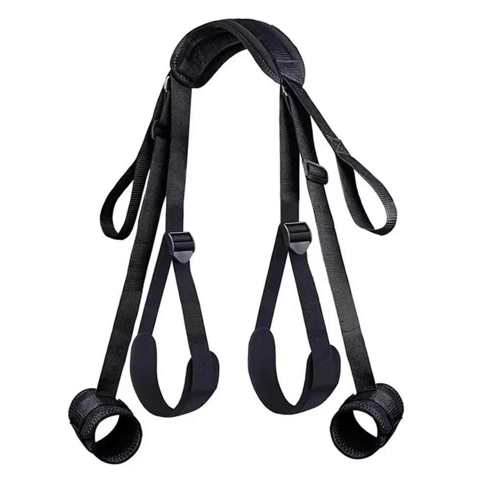 Bdsm Bondage Kits Set Restraint Erotica Binding Sex Forced Split Leg Straps Neck Wrist SM Sex Toys for Woman Couples Product