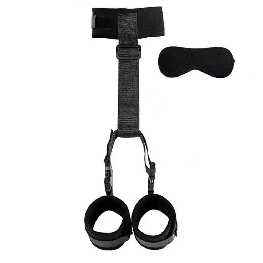 SM Bdsm Handcuffs Fetish Bdsm Kit Bondage Restraint Gag Tape Rope Collar Adult Sextoy Cosplay Erotic Sex Toys for Couple Women