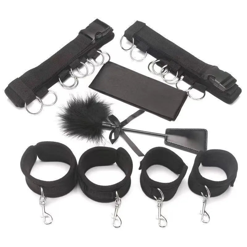 Adjustable Bed Bondage Restraints Sex Adult Under King/Queen Bed Sex BDSM Bondage With Wrist Ankle Cuffs SM Sex Toys For Couples