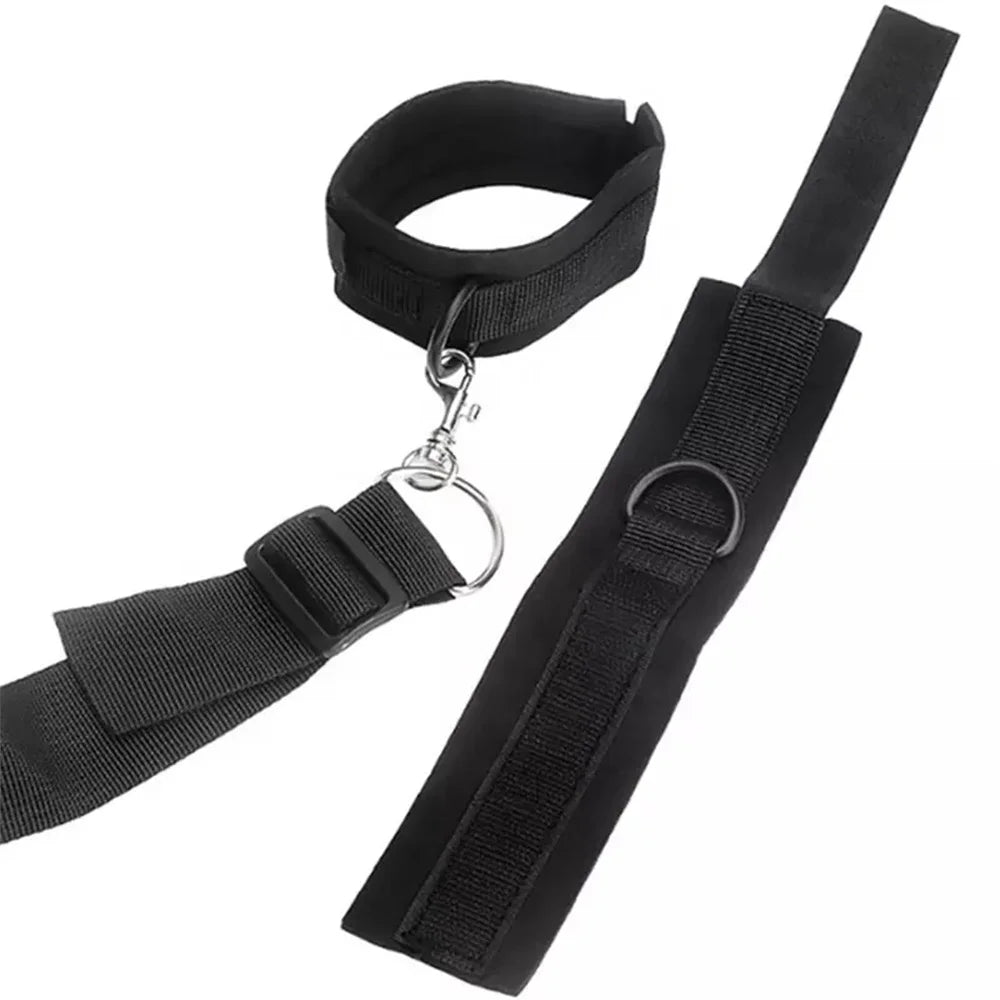 SM Bdsm Handcuffs Fetish Bdsm Kit Bondage Restraint Gag Tape Rope Collar Adult Sextoy Cosplay Erotic Sex Toys for Couple Women
