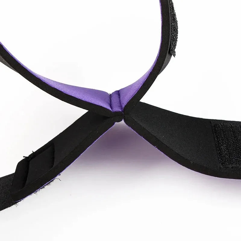 Adult SM Restraint Handcuffs& Ankle Cuffs Slave Tools Bdsm Wrist To Ankle Cuffs Open Leg Hand Toys Bondage For Couples