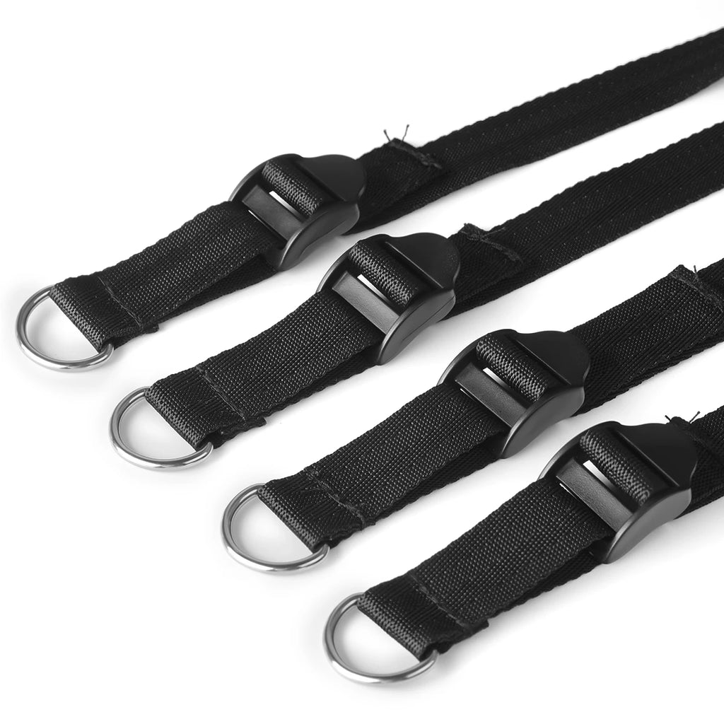 Multi-function Bed Bondage Straps Binding on The Bed Soft 4 Cuffs Different Scenarios Restraints Bondage Play Tools For Couples