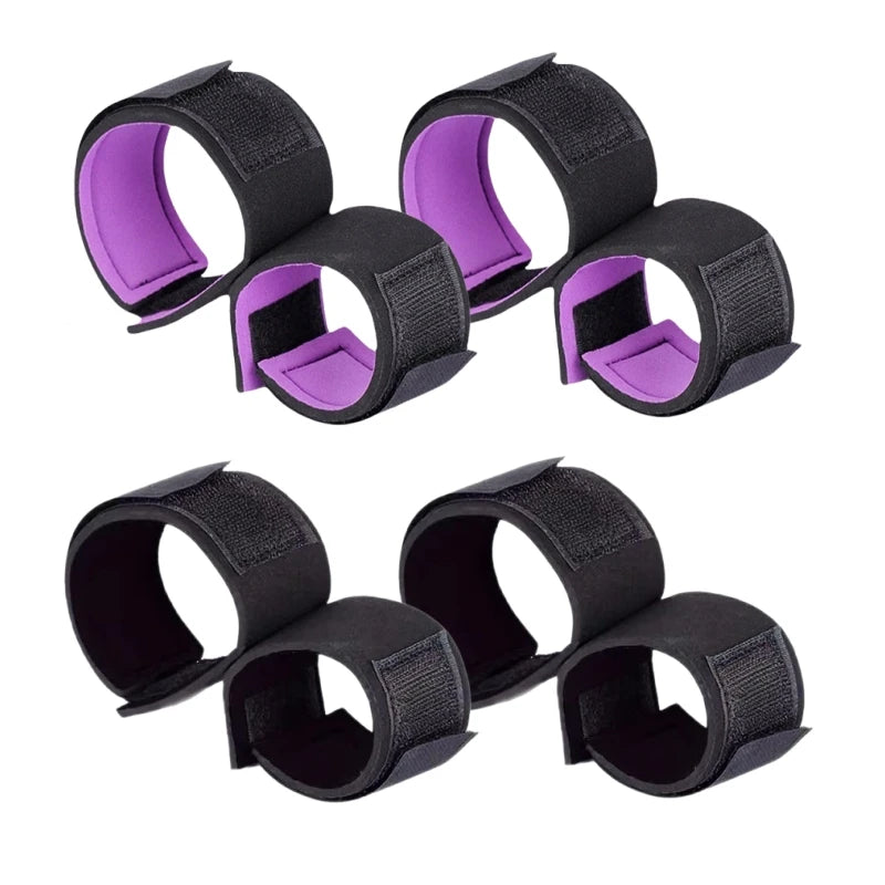 Bondage Set Adjustable Leg Spreader | Soft Padded Restraint Kit Wrist Ankle Cuffs for Couple Adult Games